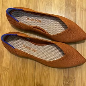 Orange Rothy’s 7.5